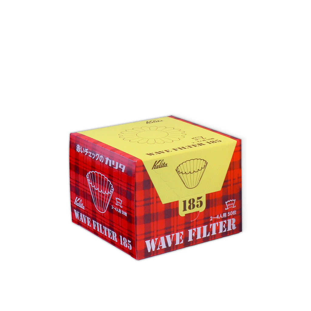 Kalita wave 185 speciality coffee filter papers in box