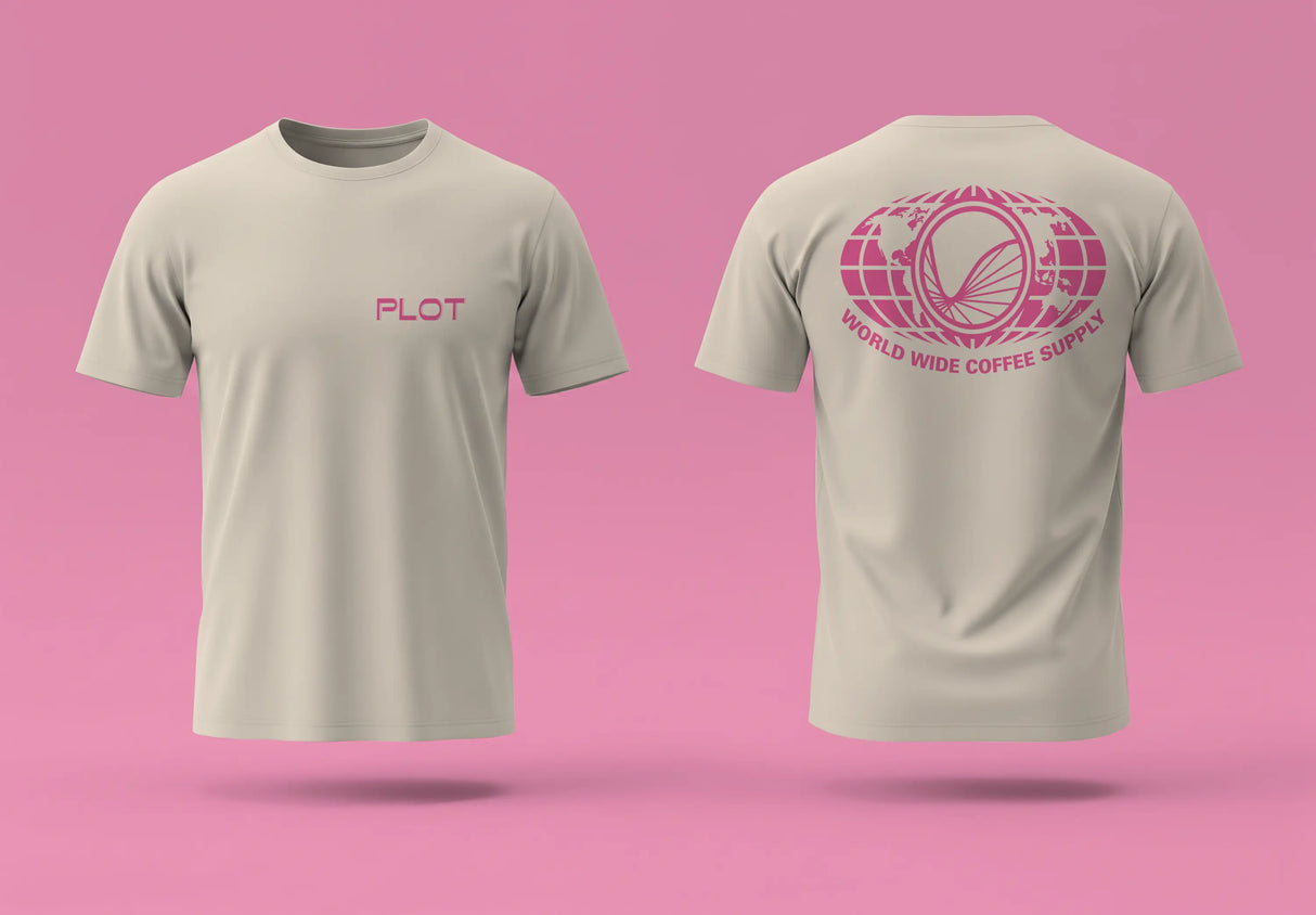 PLOT "Worldwide Coffee Supply" Tee