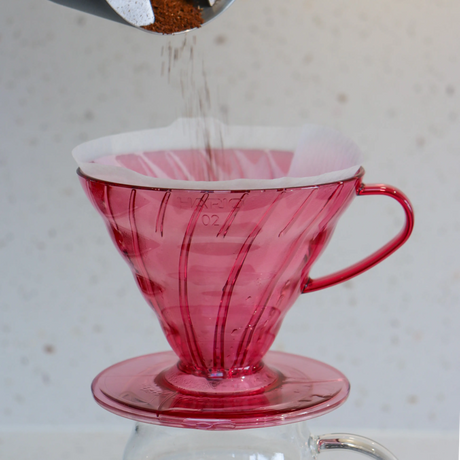 Hario Juicee V60 Dripper - Size 02 (Punch Pink)