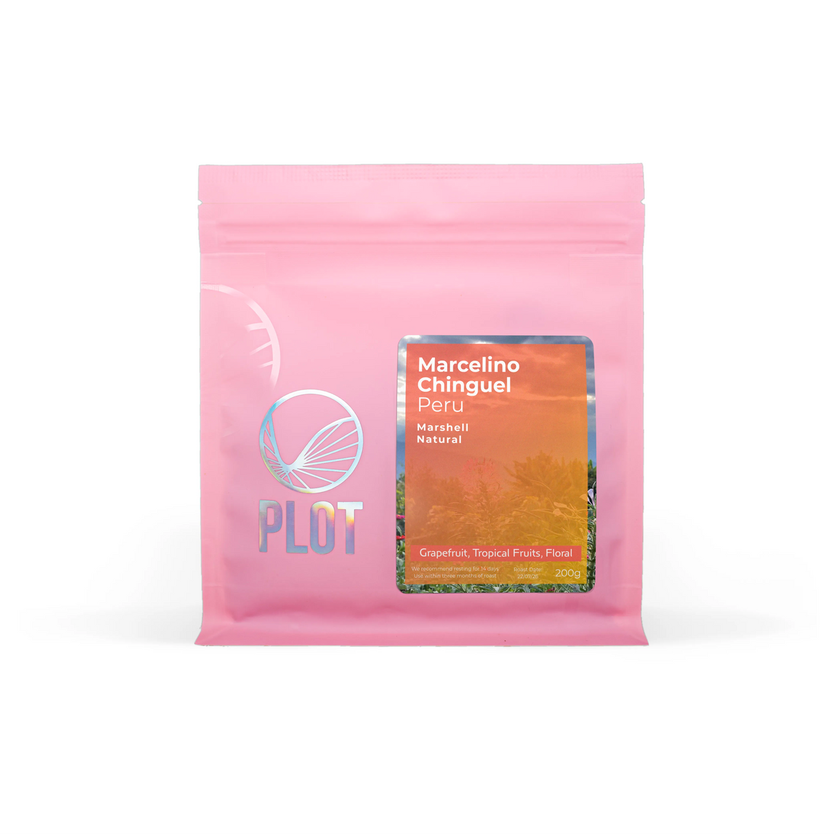Packaging image for coffee release Marcelino Chinguel, Marshell Natural, Peru