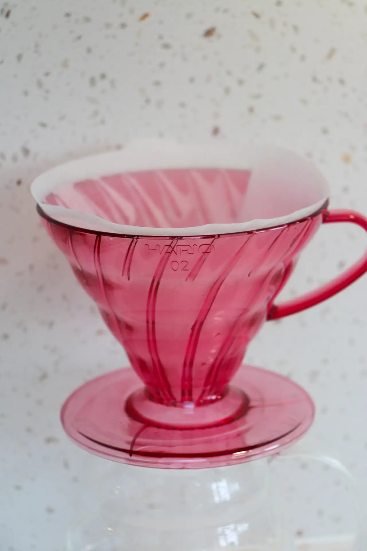 Hario Juicee V60 Dripper - Size 02 (Punch Pink)